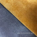 RPET Corduroy velvet fabric with backing